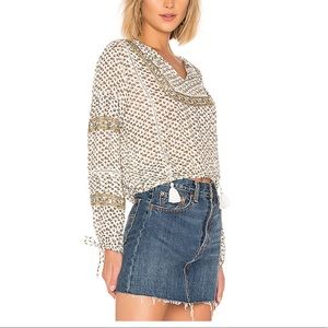 Amuse Society Lakefront Crop Long Sleeve